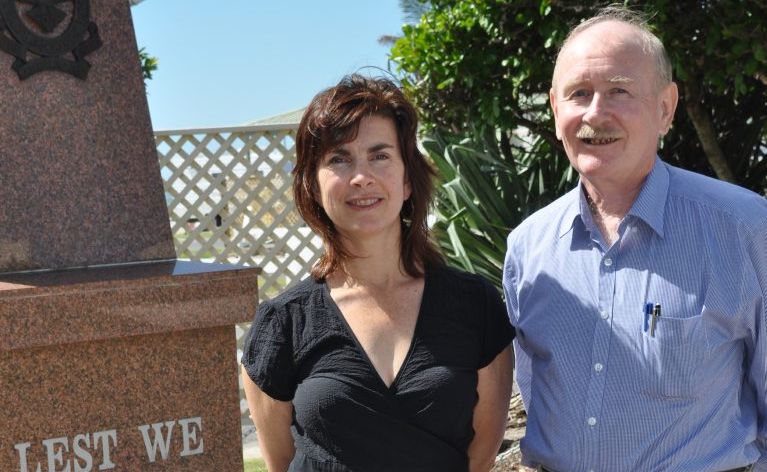 Greens candidate for Richmond Dawn Walker with Fair Go local campaign leader John Bushell. Greens candidate for Richmond Dawn Walker with Fair Go local campaign leader John Bushell.